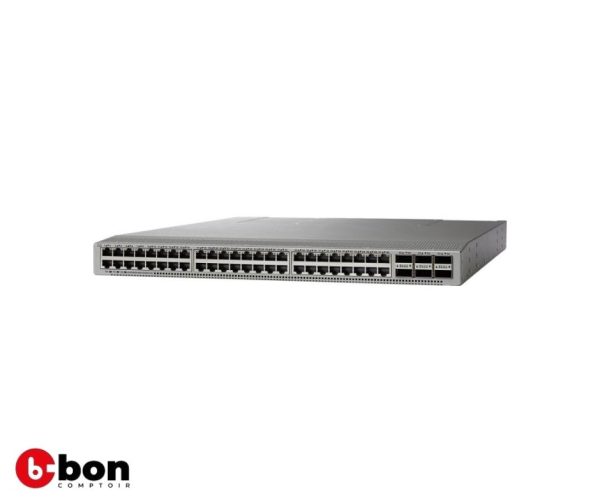 Commutateur Nexus 9300 avec 48p 100M/1/10GT et 6p 40/100G QSFP28+
en vente au Cameroun
