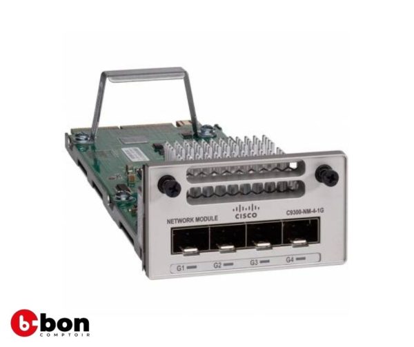 Module réseau Catalyst 9300 4 x mGig
en vente au Cameroun