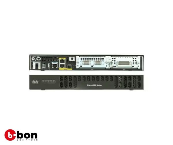 Routeur Cisco ISR 4221 (2GE, 2NIM, 8G FLASH, 4G DRAM, IPB)
en vente au Cameroun