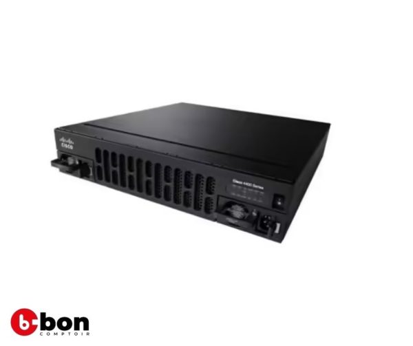 Routeur Cisco ISR 4331 (3GE, 2NIM, 1SM, 4G FLASH, 4G DRAM, IPB)
en vente au Cameroun
