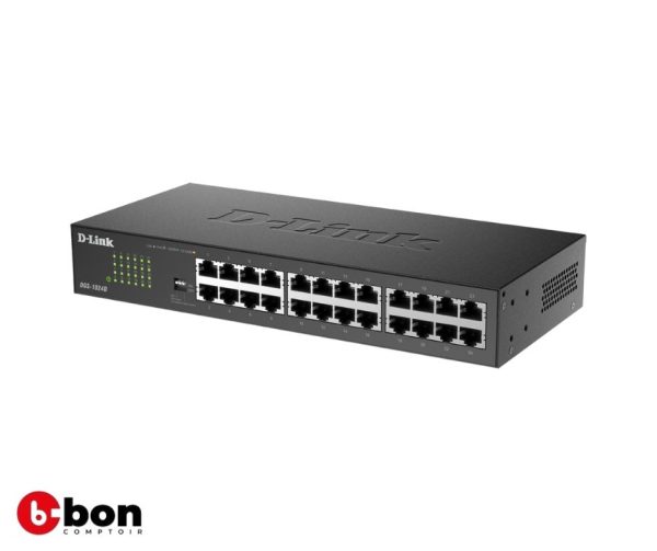 Switch D-Link DGS-1024D 24-Port Gigabit Ethernet Rackable 10/100/1000 mbps
en vente au Cameroun