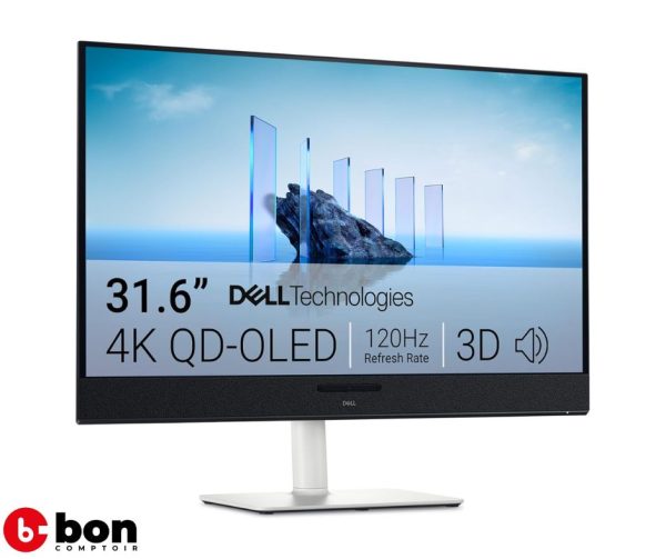 Ecran Dell 32 Plus 4K QD-OLED S3225QC
en vente au cameroun