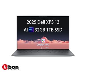 Dell XPS 13 9345/XELITE12C/16 Go/SSD 512 Go/13,4" FHD+ antireflet/GPU UMA/FgrPr/FHD/Caméra/Micro 
en vente au Cameroun