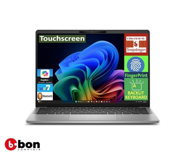 DELL Latitude 7455/XELITE12C/32GB/1TB SSD Gen4/14.0" QHD+ Touch/UMA
en vente au Cameroun