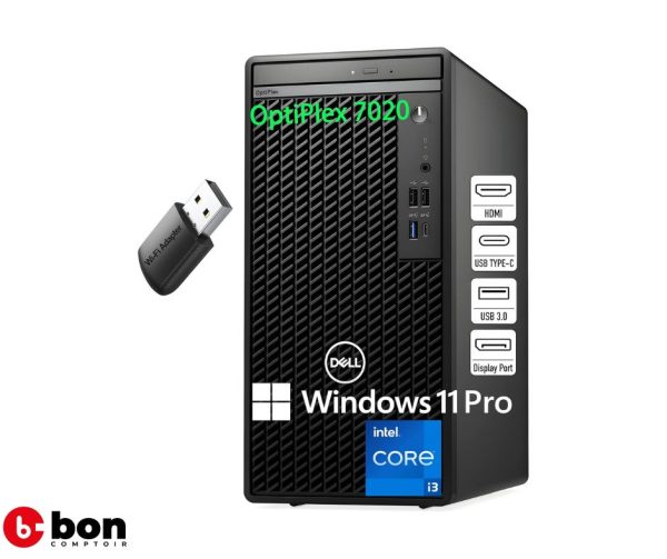 Desktop Dell OptiPlex Tower i3-14100
en vente au cameroun