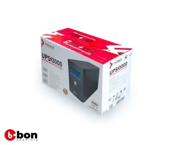 Onduleur UPS PREMAX 3000VA 3KVA Line Interactive(normal)
en vente au Cameroun
